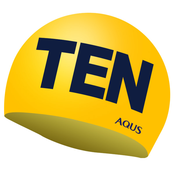 아쿠스(AQUS) 단체 팀 실리콘 수모 맞춤 주문제작 TEN팀